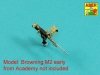 Aber 35L-091 Early barrel to U.S. cal .50 (12,7mm) heavy machine gun Browning M2 HB 1/35